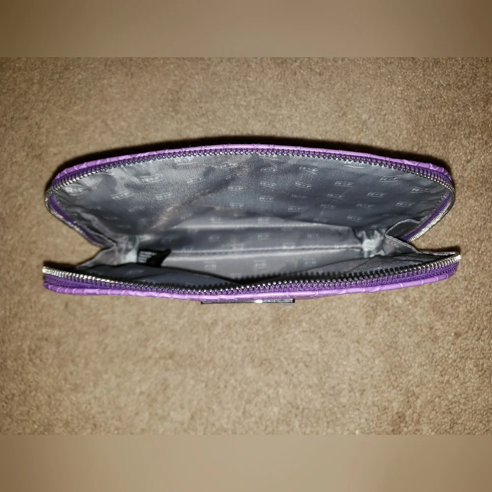 Makeup bag purple